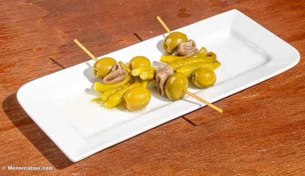 Tapas de Bar S'Aljub, Es Mercadal