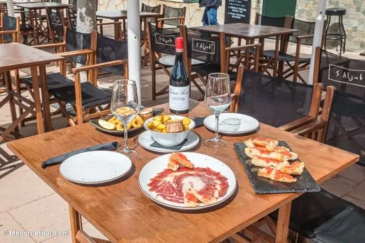 Tapas de Bar S'Aljub, Es Mercadal